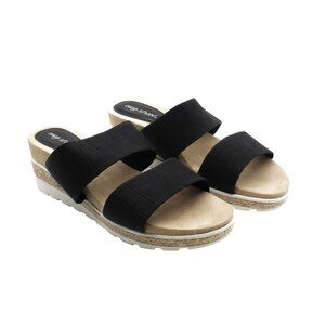 Easy Street Maryann (Black Croco) Women's Shoes